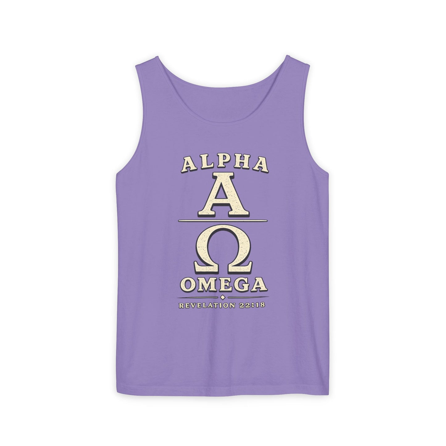 Alpha Omega Christian Graphic Tank