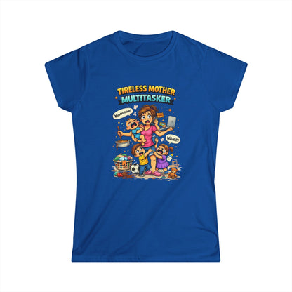 "Tireless Mother Multitasker" Mom Graphic Tee