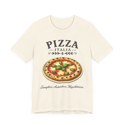 Pizza Italia Vintage Graphic Tee – Classic Neapolitan Style Shirt