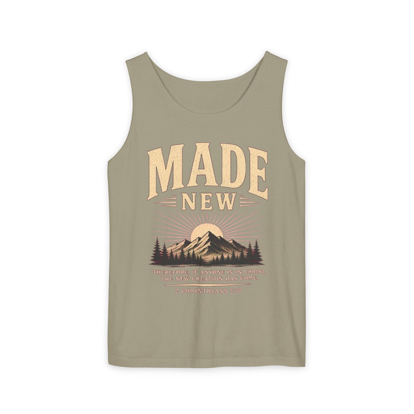 Made New Christian Graphic Tank