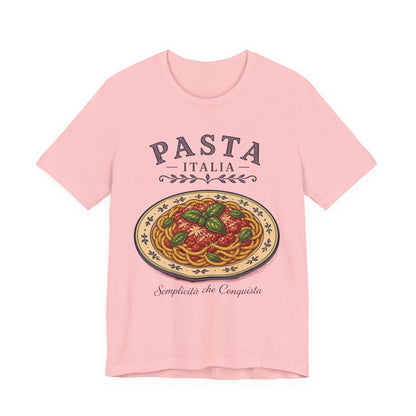 Pasta Italia Vintage Graphic Tee – Classic Italian Food Aesthetic Shirt