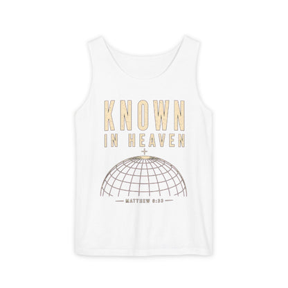 Known In Heaven Christian Graphic Tank