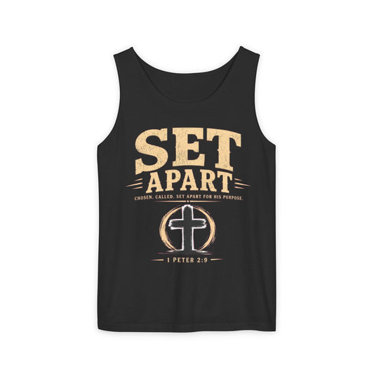 Set Apart Christian Graphic Tank