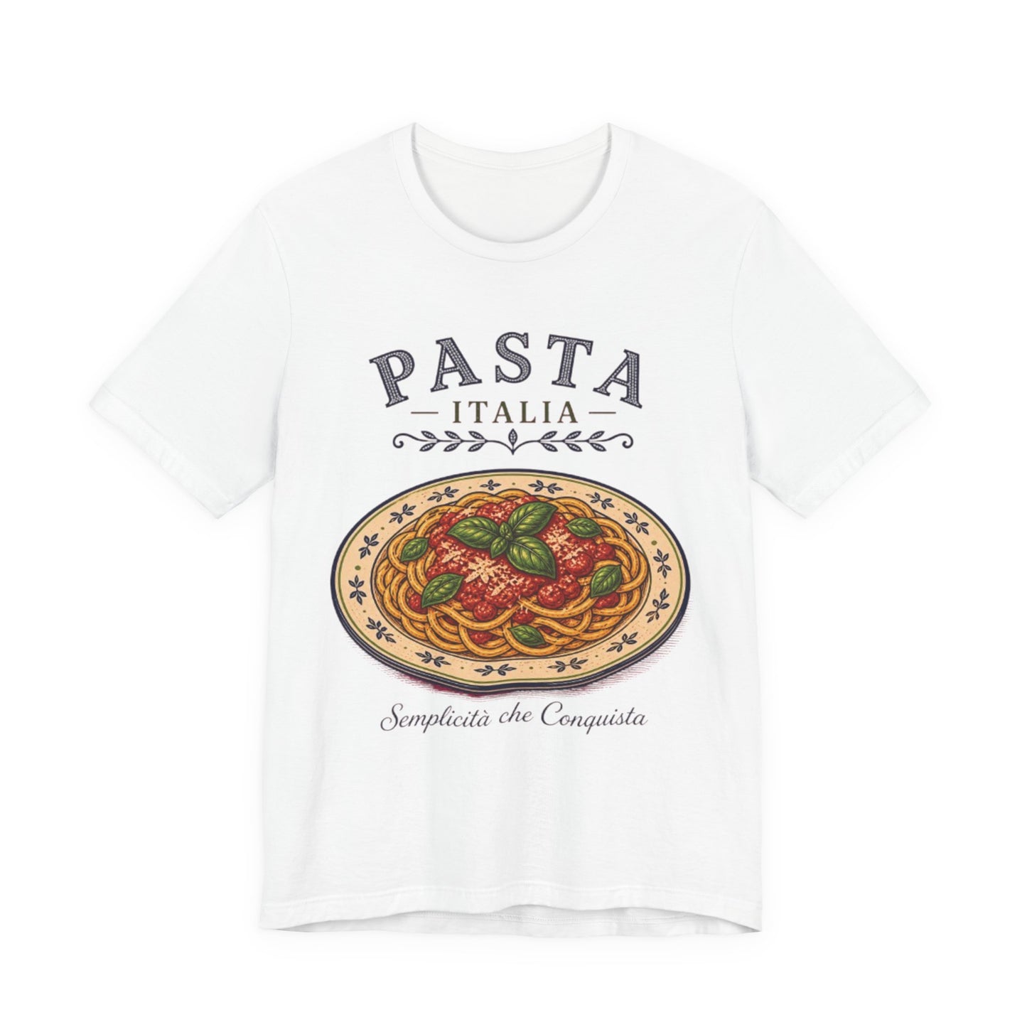 Pasta Italia Vintage Graphic Tee – Classic Italian Food Aesthetic Shirt