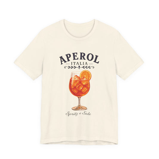 Aperol Italia Vintage Graphic Tee – Retro Spritz Summer Aesthetic Shirt