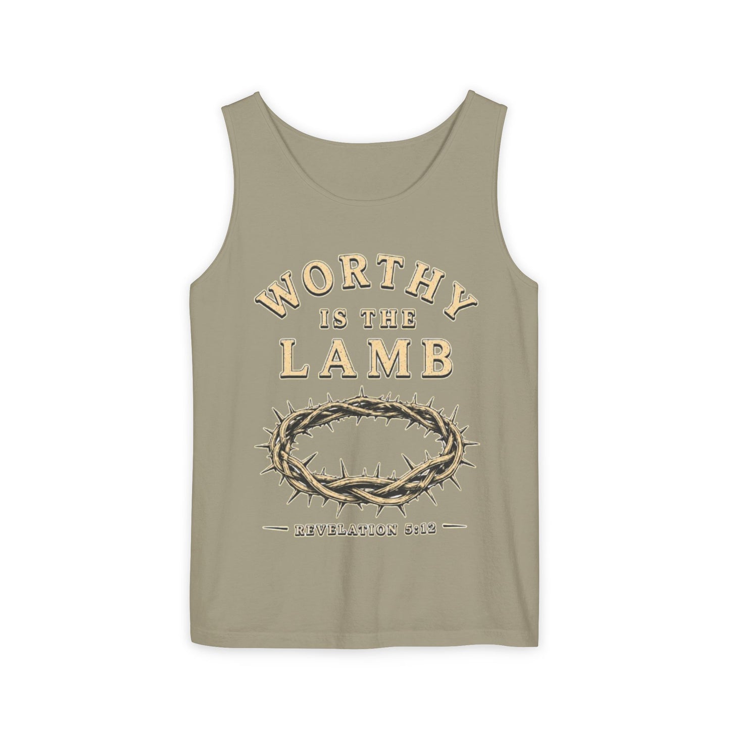 Worthy Is The Lamb Christian Graphic Tank