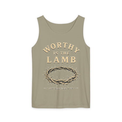 Worthy Is The Lamb Christian Graphic Tank