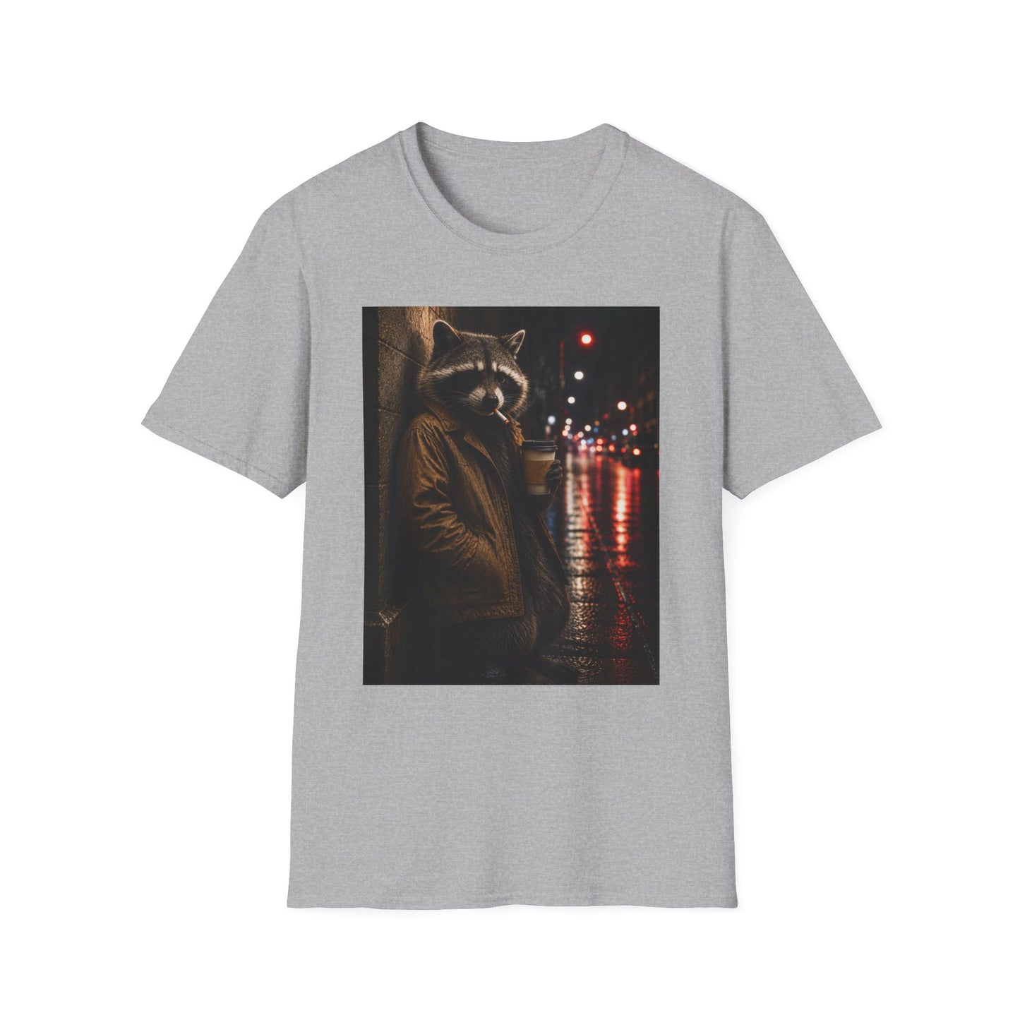 Midnight Walk Raccoon Tee