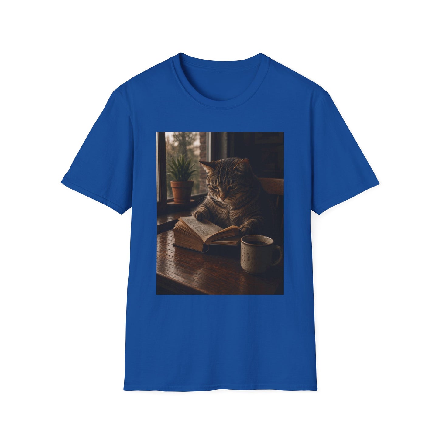 Bookstore Cat Tee