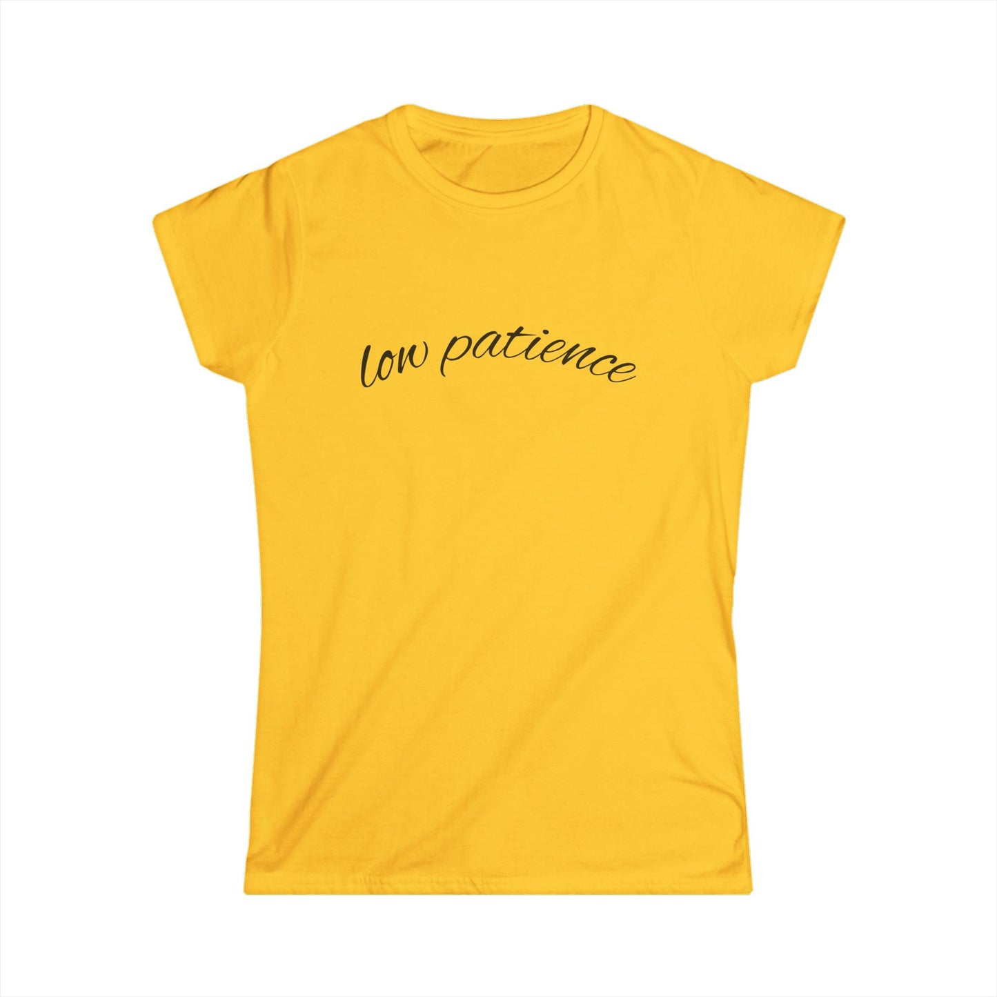 "Low Patience" Women's Casual Tee