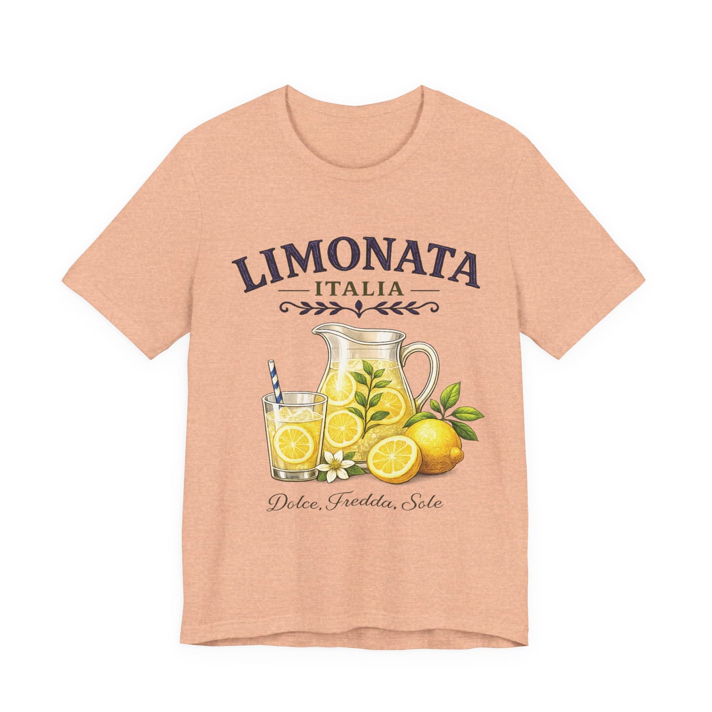 Limonata Italia Vintage Graphic Tee – Fresh Italian Lemon Aesthetic Shirt