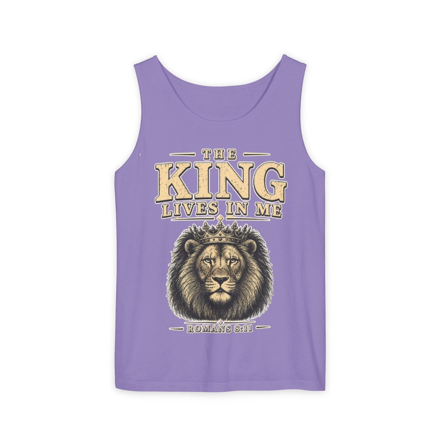 The King Lives In Me Christian Graphic Tank