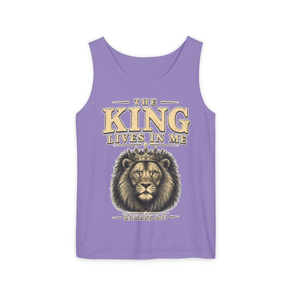 The King Lives In Me Christian Graphic Tank