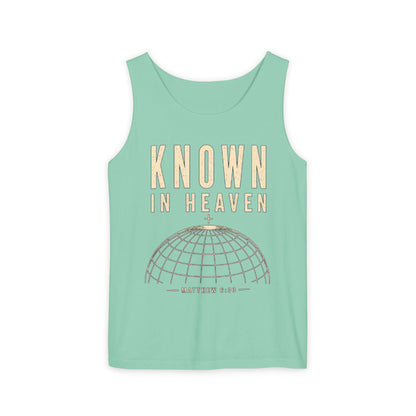 Known In Heaven Christian Graphic Tank