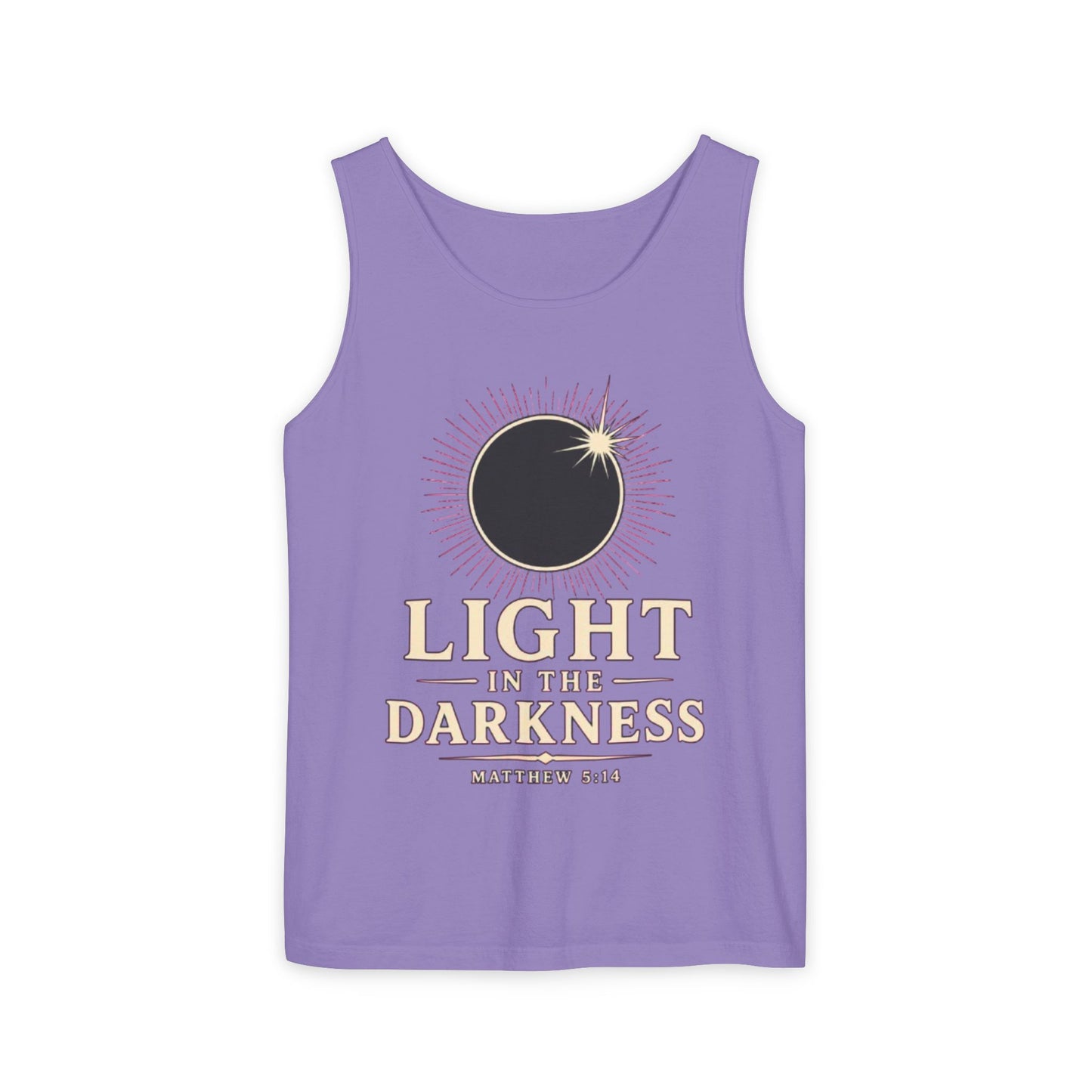 Light In The Darkness Christian Graphic Tank