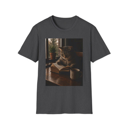 Bookstore Cat Tee