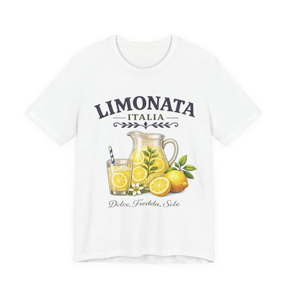 Limonata Italia Vintage Graphic Tee – Fresh Italian Lemon Aesthetic Shirt