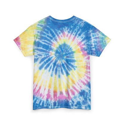 "I Move Different" Tie-Dye Retro Graphic Tee