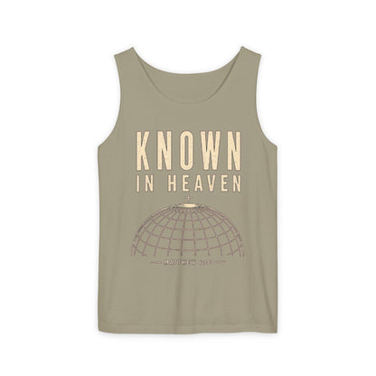 Known In Heaven Christian Graphic Tank