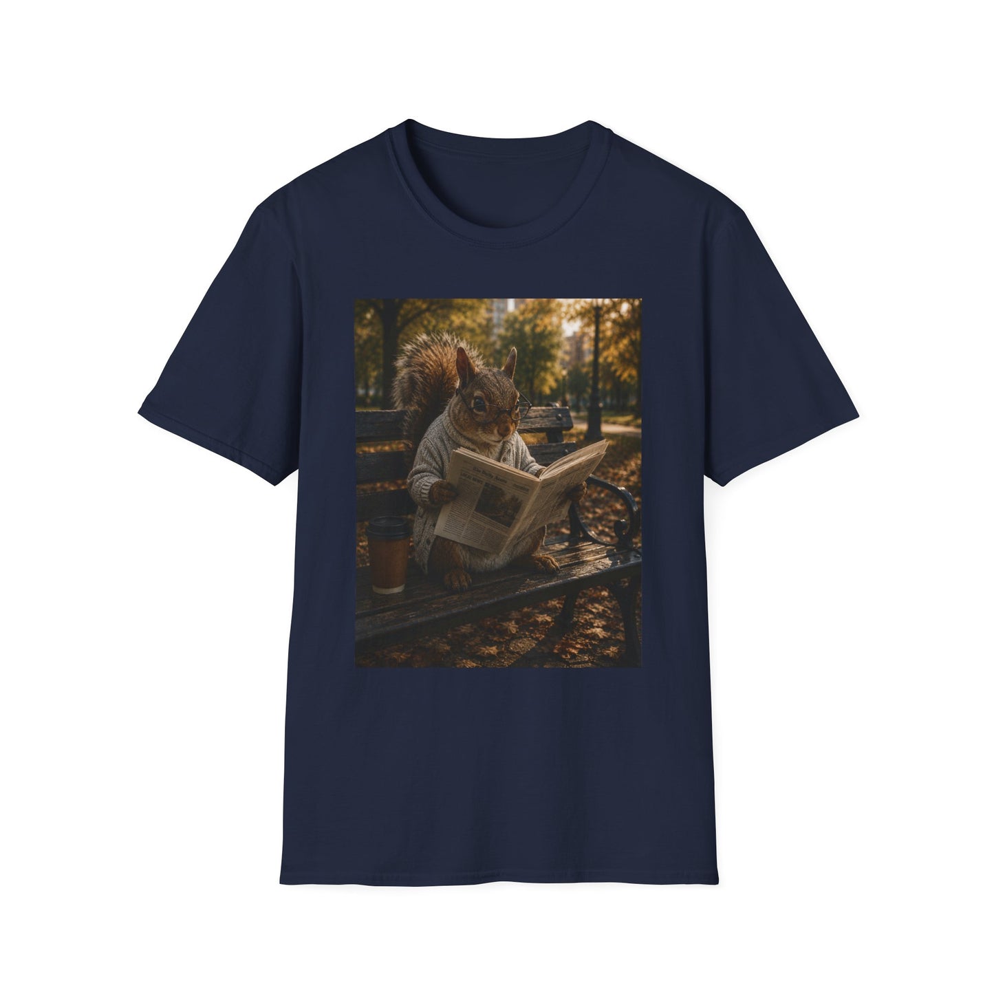 Morning News Squirrel Tee