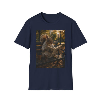 Morning News Squirrel Tee