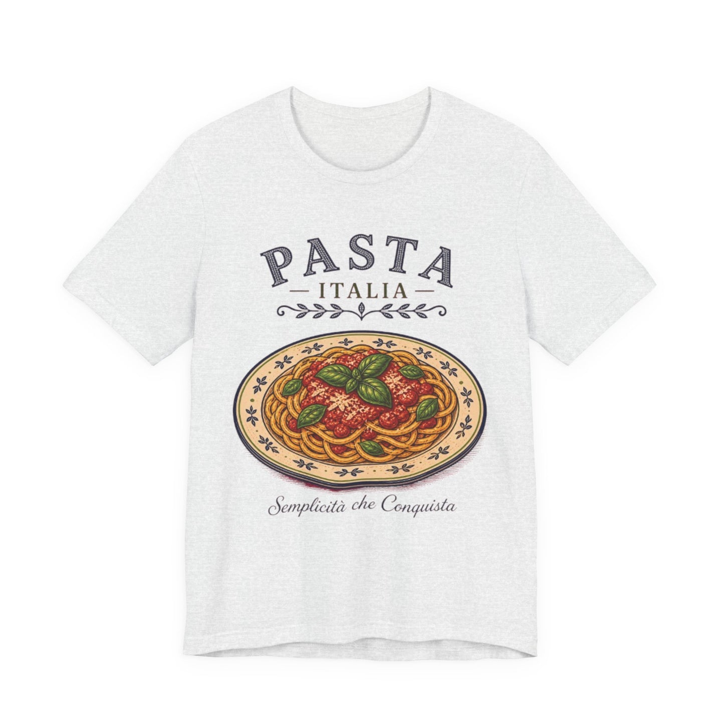 Pasta Italia Vintage Graphic Tee – Classic Italian Food Aesthetic Shirt