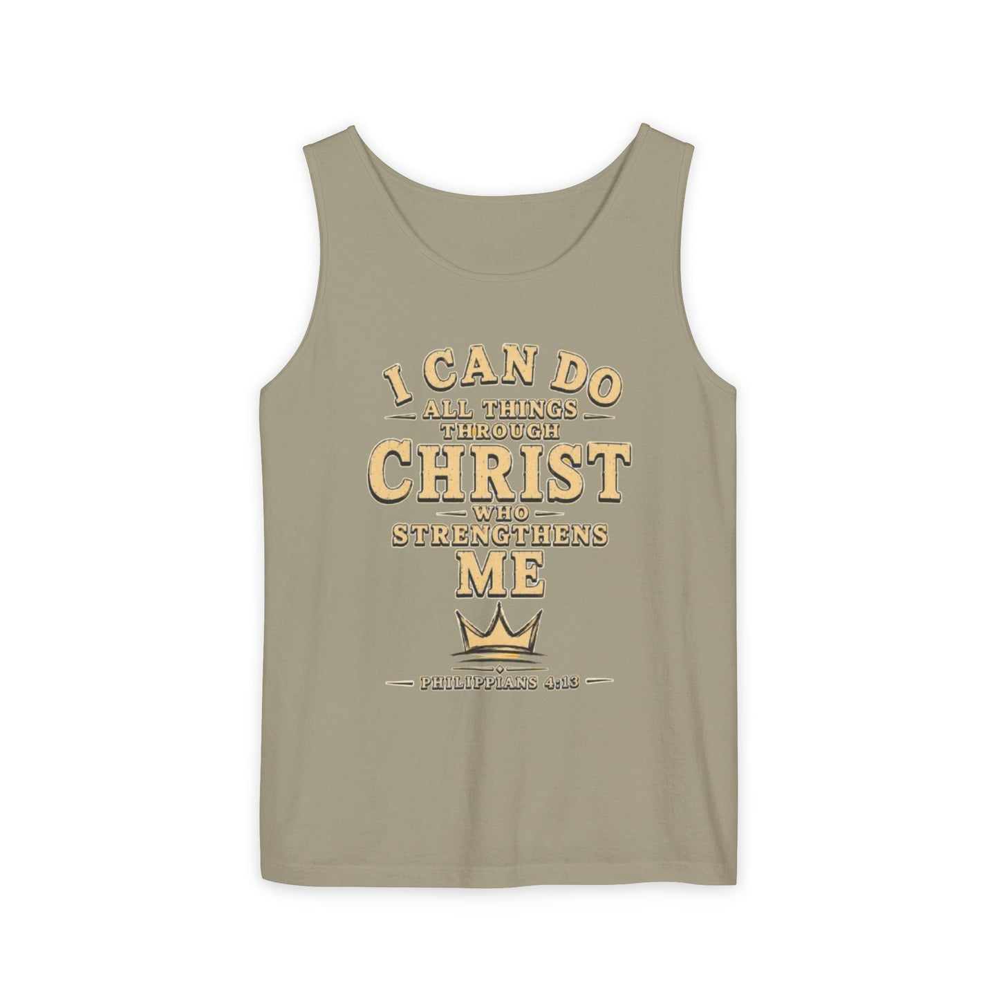 I Can Do All Things Christian Graphic Tank