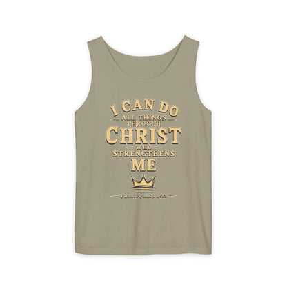I Can Do All Things Christian Graphic Tank