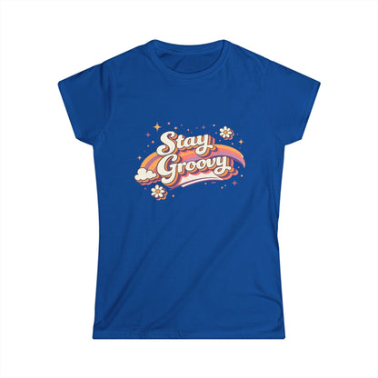 "Stay Groovy" Cute Women’s Tee