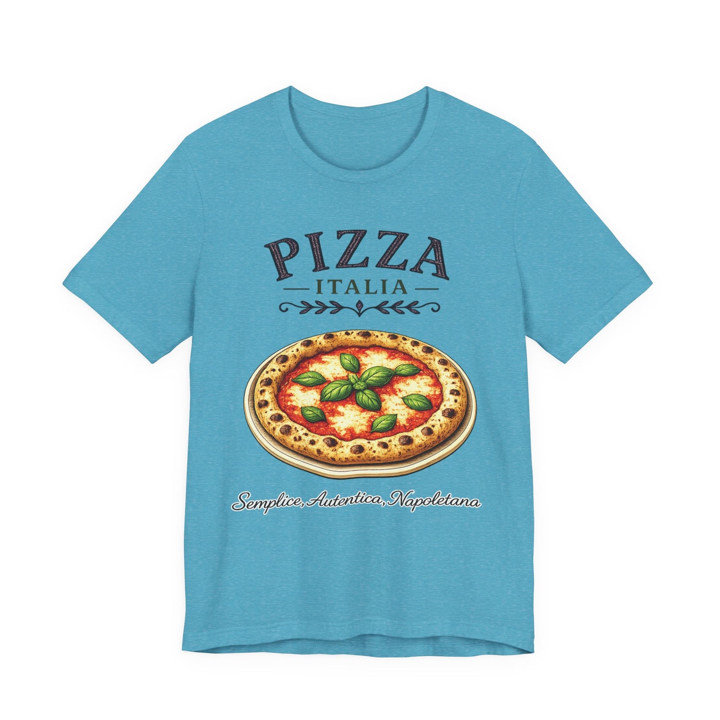 Pizza Italia Vintage Graphic Tee – Classic Neapolitan Style Shirt