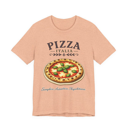 Pizza Italia Vintage Graphic Tee – Classic Neapolitan Style Shirt