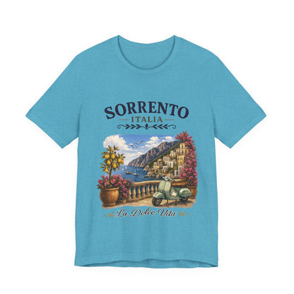 Sorrento Italia Vintage Graphic Tee – La Dolce Vita Lemon Coast Shirt