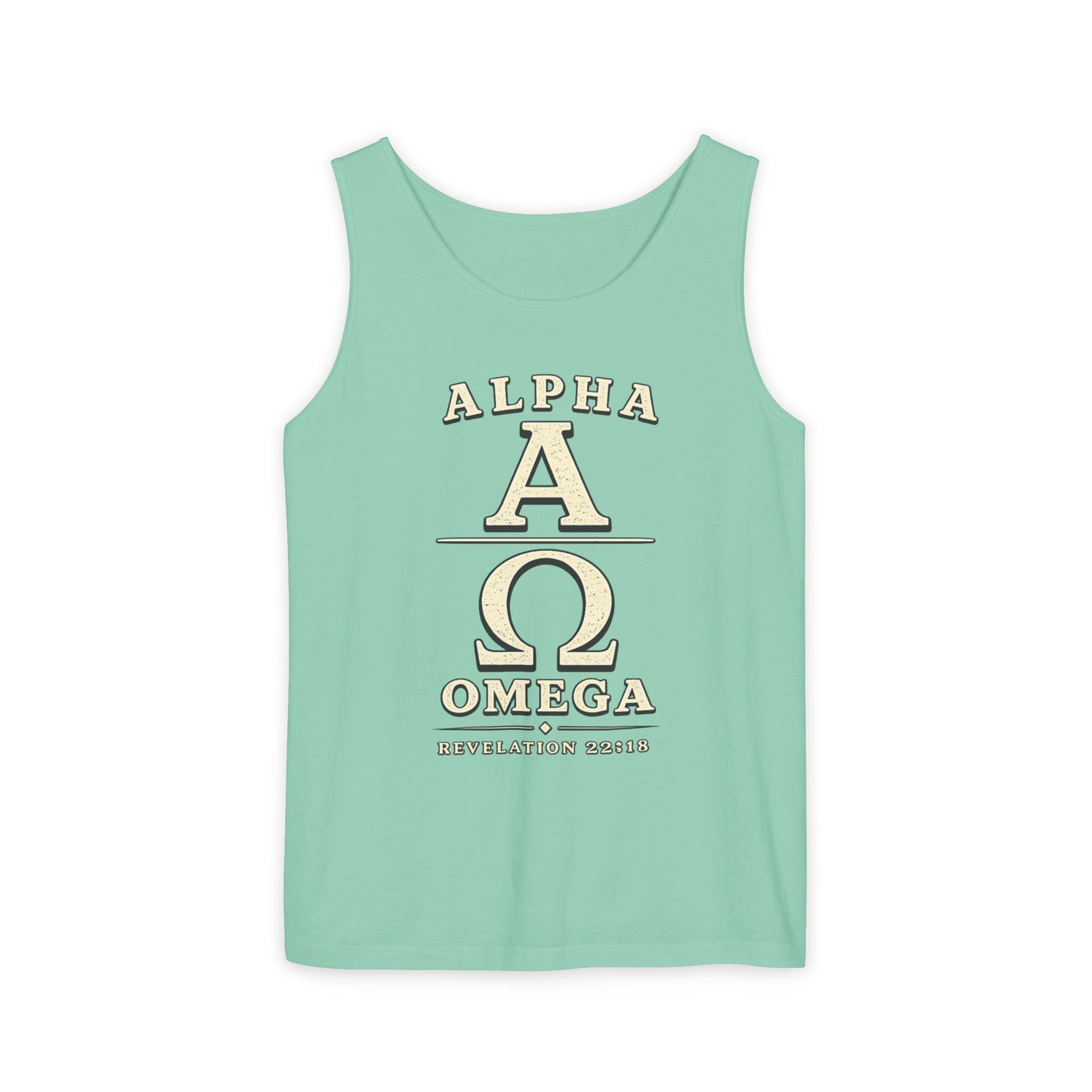 Alpha Omega Christian Graphic Tank