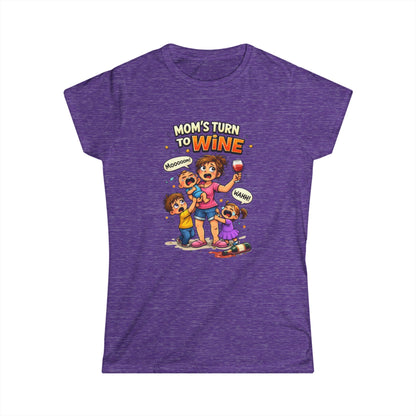 "Mom's Turn to Wine" Funny Mom Tee