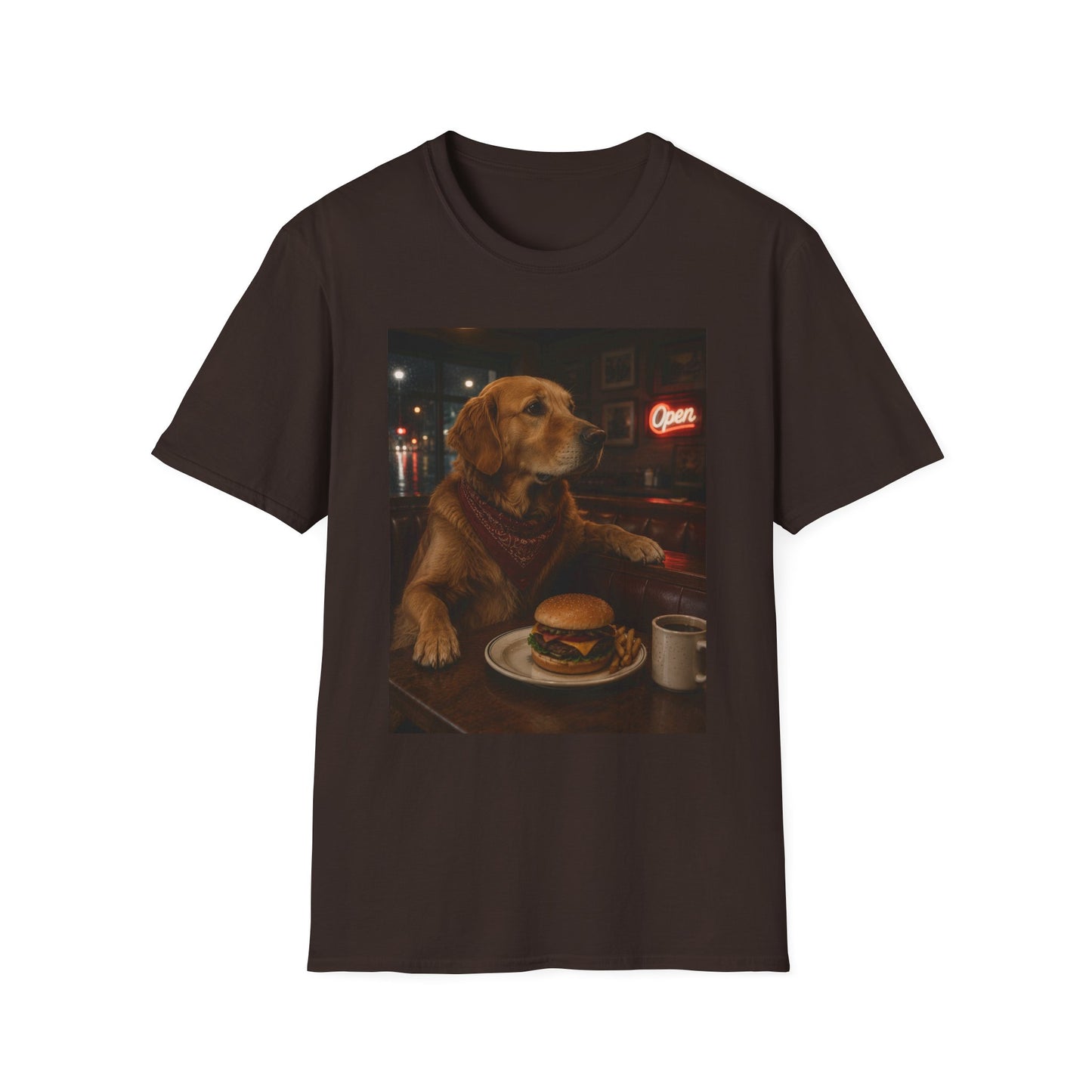 Late Night Diner Dog Tee