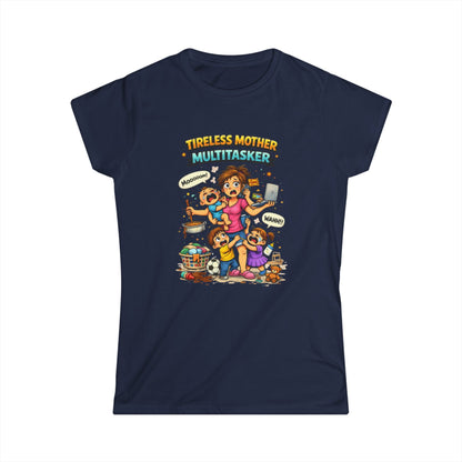 "Tireless Mother Multitasker" Mom Graphic Tee