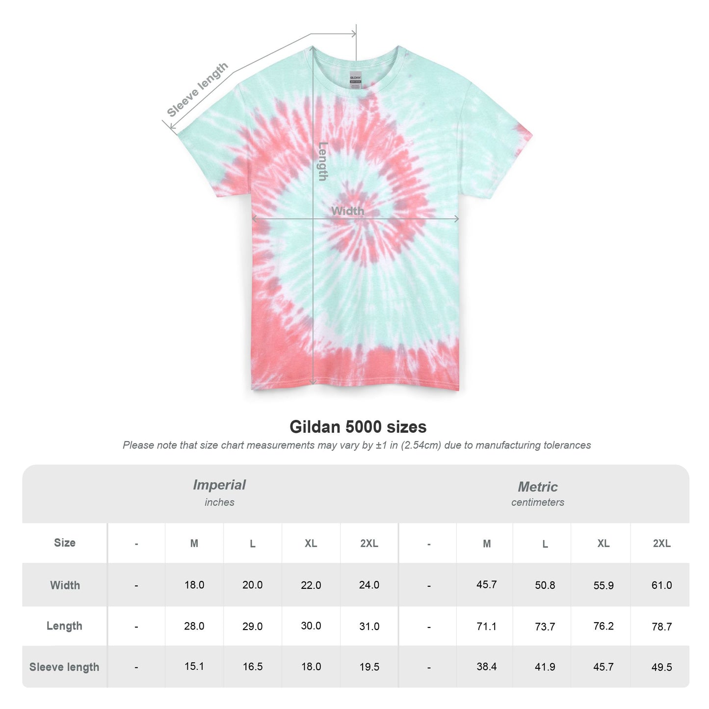 "I Move Different" Tie-Dye Retro Graphic Tee