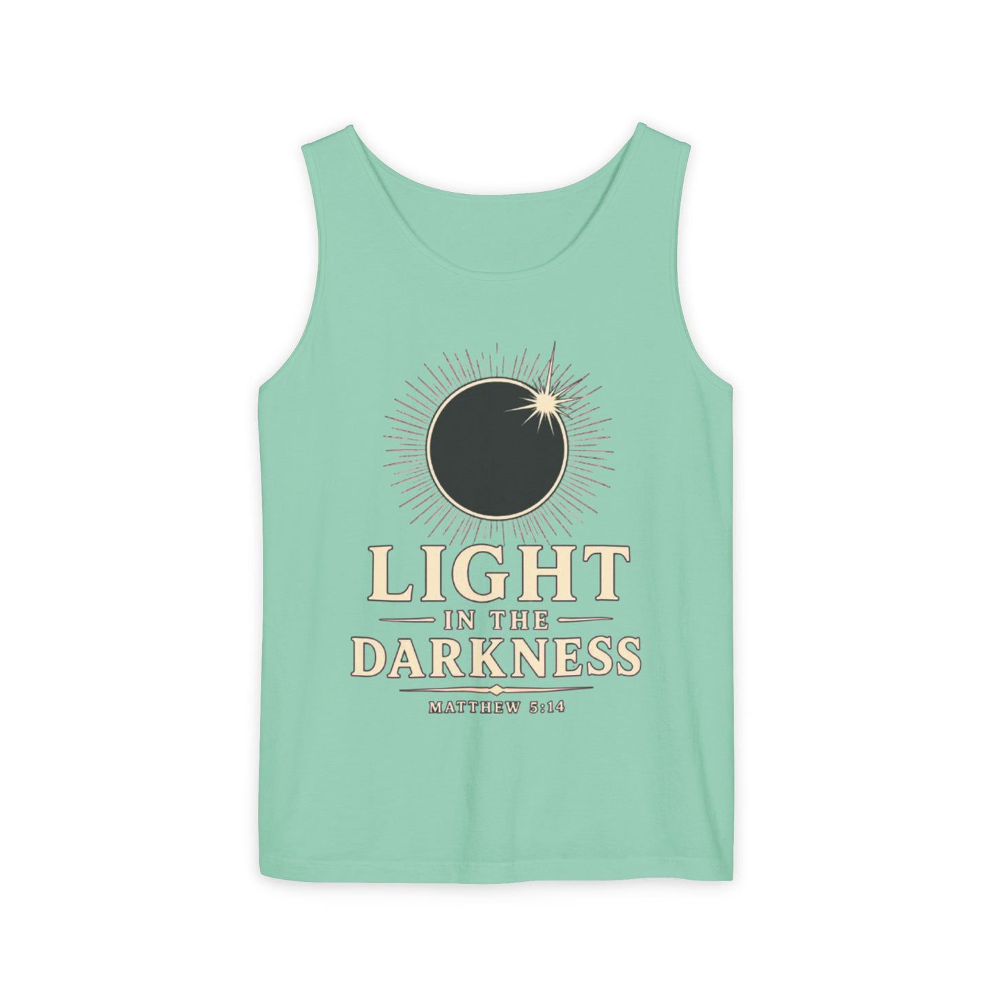 Light In The Darkness Christian Graphic Tank