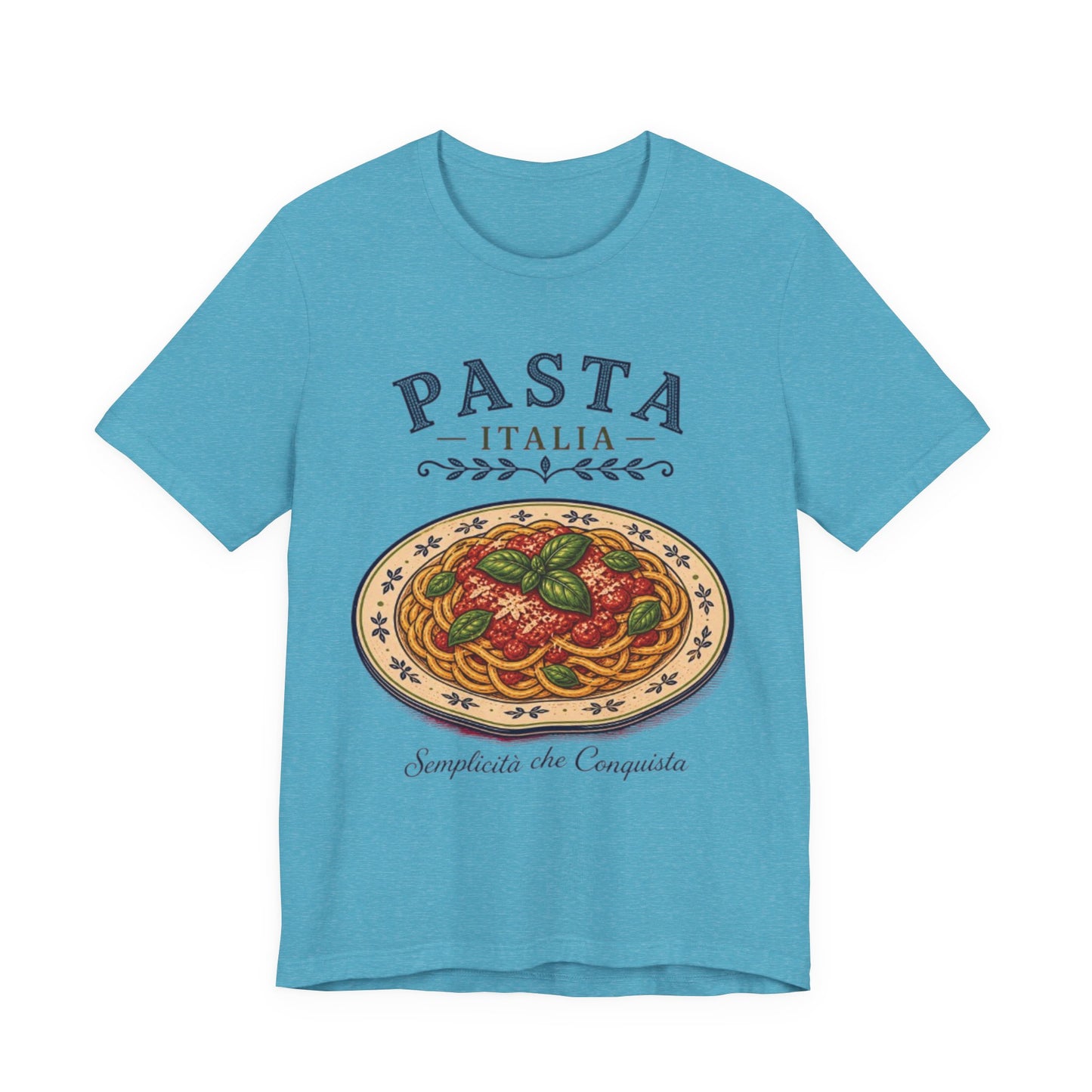 Pasta Italia Vintage Graphic Tee – Classic Italian Food Aesthetic Shirt