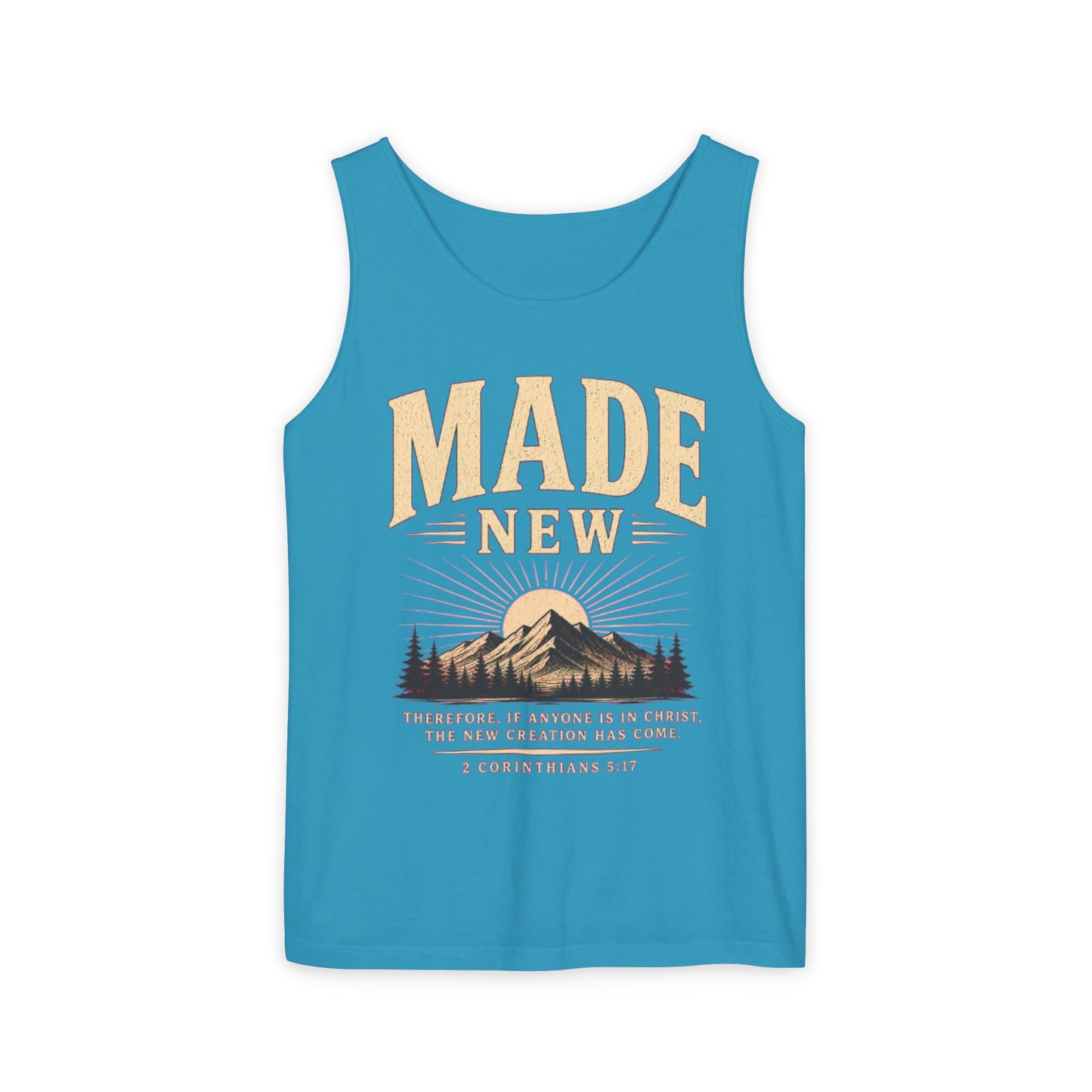Made New Christian Graphic Tank