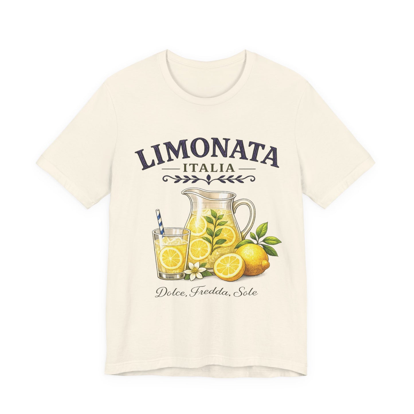Limonata Italia Vintage Graphic Tee – Fresh Italian Lemon Aesthetic Shirt