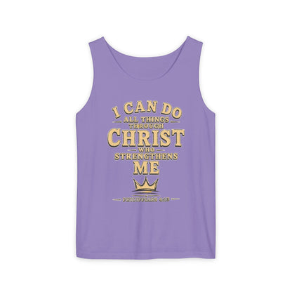 I Can Do All Things Christian Graphic Tank