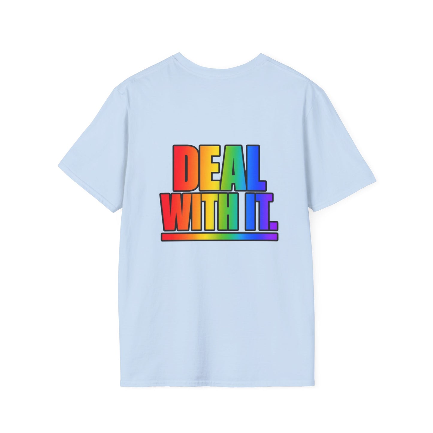 "Deal With It" Pride Graphic Tee