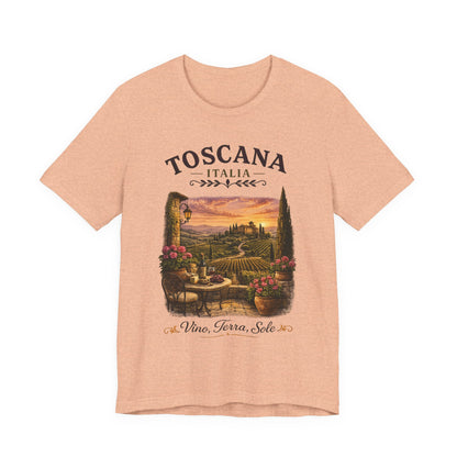 Toscana Italia Vintage Graphic Tee – Rustic Tuscan Wine Country Shirt