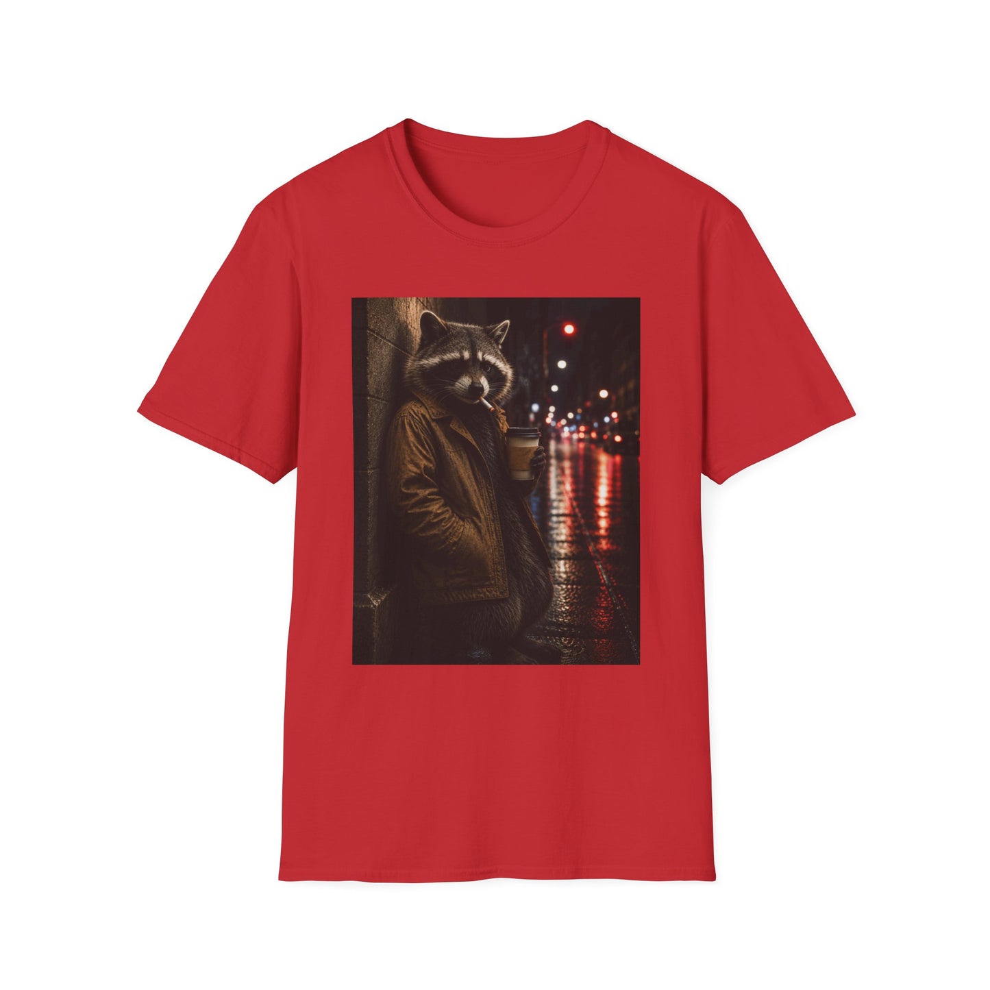 Midnight Walk Raccoon Tee