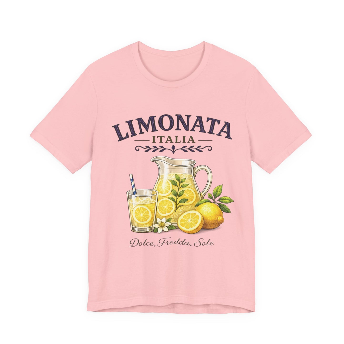 Limonata Italia Vintage Graphic Tee – Fresh Italian Lemon Aesthetic Shirt