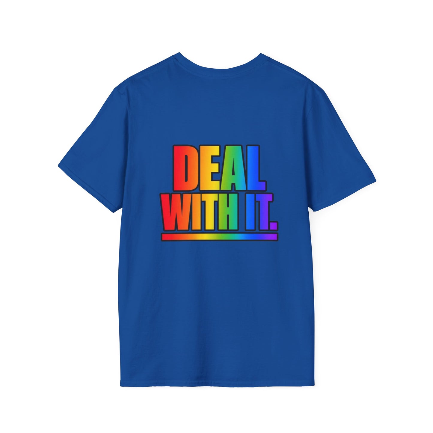 "Deal With It" Pride Graphic Tee