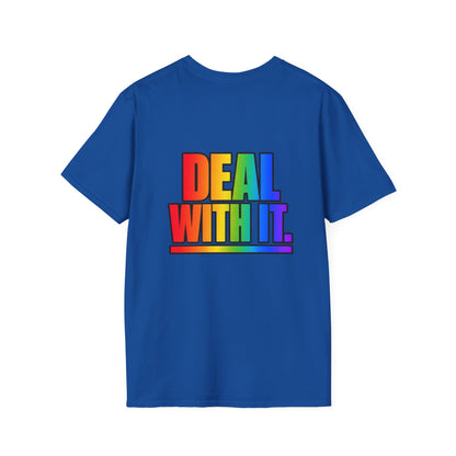 "Deal With It" Pride Graphic Tee