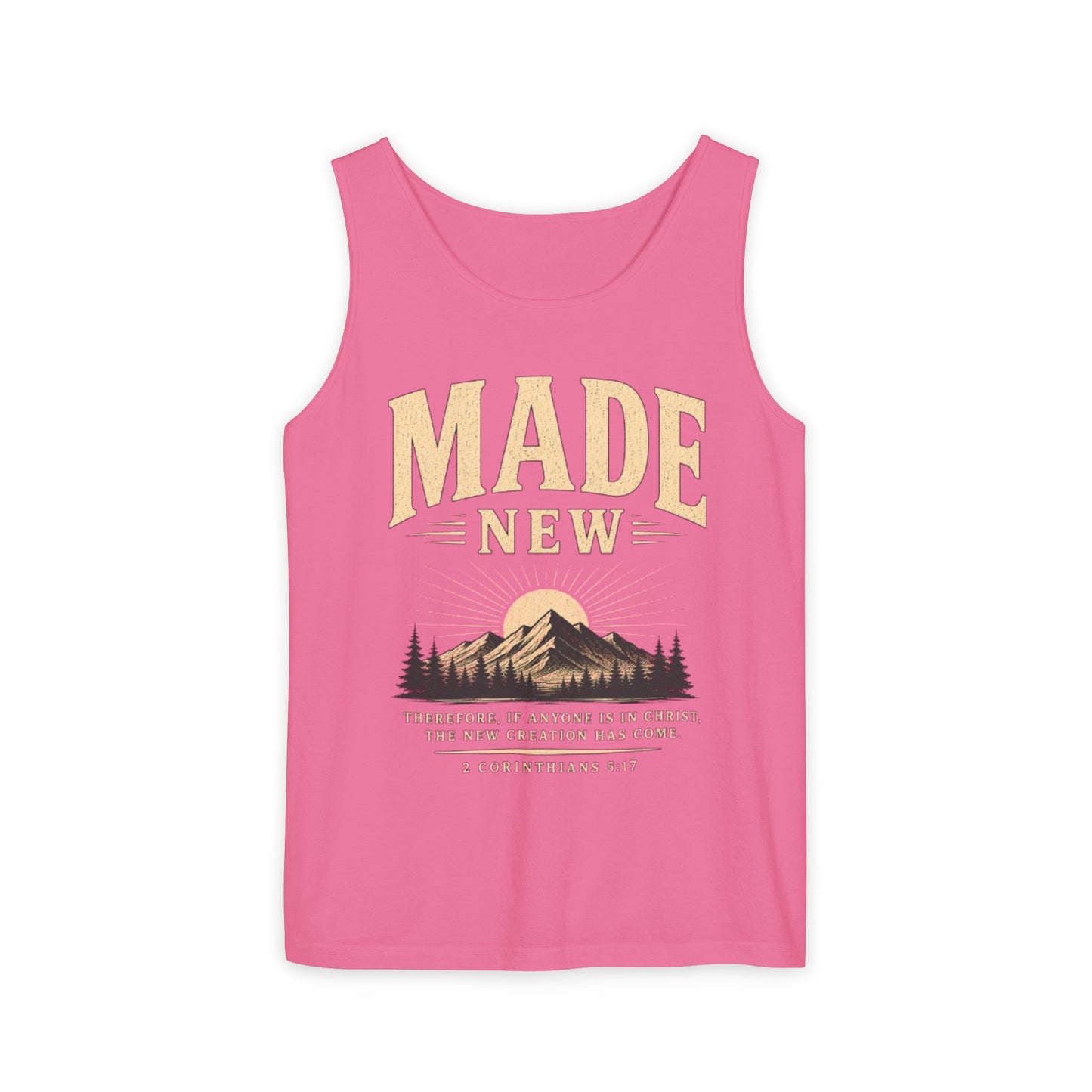 Made New Christian Graphic Tank
