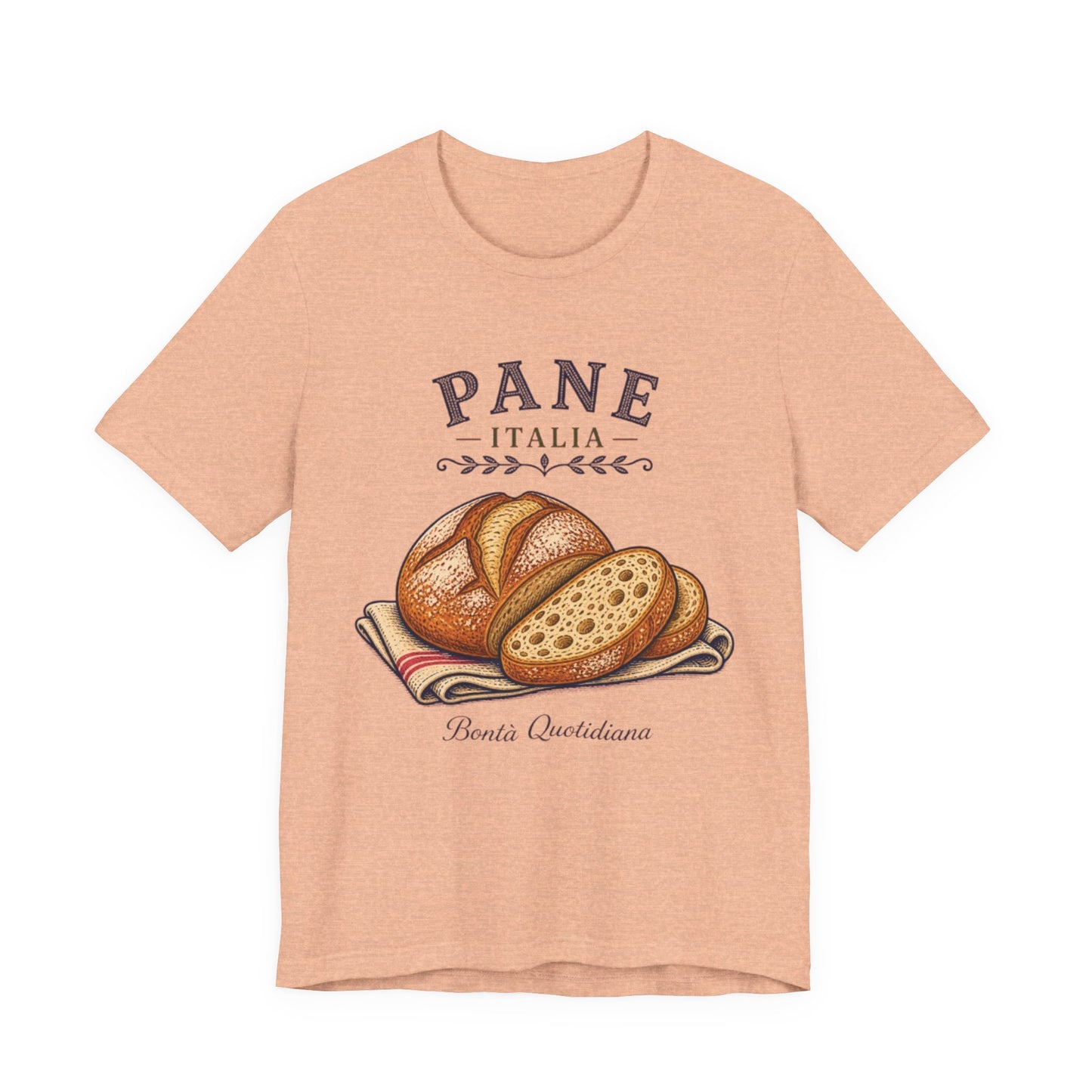 Pane Italia Vintage Graphic Tee – Rustic Italian Bread Aesthetic Shirt